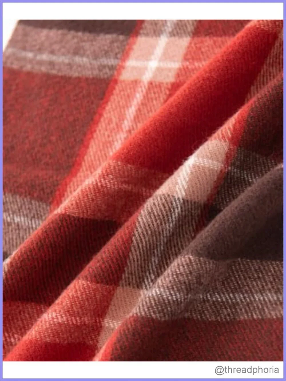 Wool Blend Fringe Plaid Wrap Scarf Shawl Winter Warm Oversized Blanket Scarf